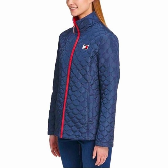 NEW! TOMMY HILFIGER 3 in 1 All Weather System Jacket Hooded Women's SZ S - Picture 6 of 16